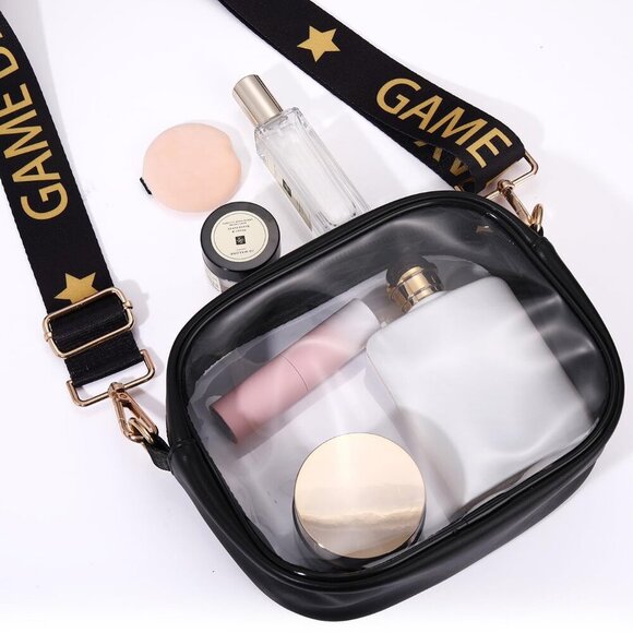 Game Day Clear Purse with Adjustable Strap – Perfect for Stadium Events - Picture 6 of 8